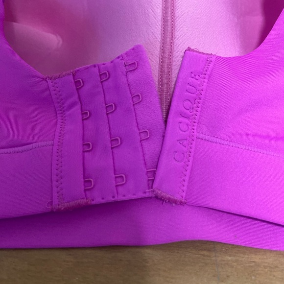Cacique NWT bright purple comfort bliss lightly lined bra 44DDD - Picture 2 of 7